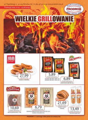 Promocja lipiec - wielkie grilowanie